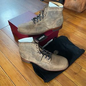 NEW Wolverine Rough Out - 1000 Mile Plain Toe Original Boot Sz 14